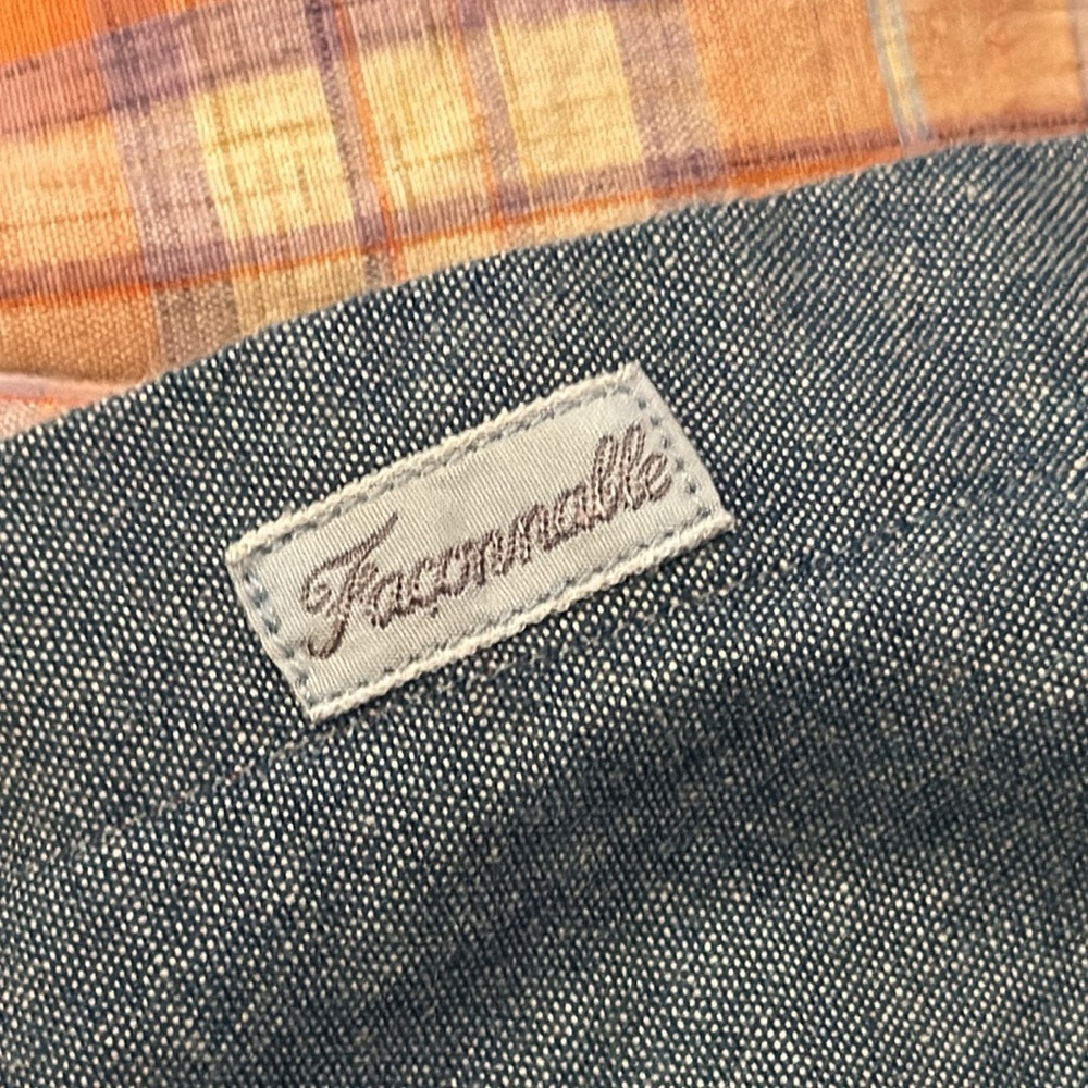 Faconnable Reversible Button Down, Ladies Size La… - image 6